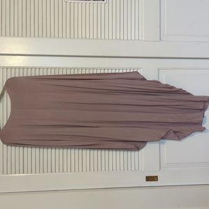 Large lavender grey kaftan